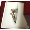 Image 3 : Dead Pawn Non-Native Diamond 10k White Gold Women's Ring - AM