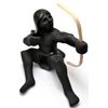 Image 3 : Santa Clara Black Pottery Doll with Bow - Gary Gutierrez