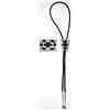 Image 1 : Zuni Multi-Stone Sterling Silver Bolo & Buckle Set - Charlotte Dishta