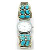 Image 1 : Navajo Sleeping Beauty Turquoise Men's Watch