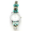 Image 1 : Zuni Multi-Stone Sun Design Women's Watch - E.A.