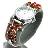 Image 1 : Zuni Coral Palm Design Women's Watch - F.A.