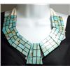 Image 1 : Santo Domingo Multi-Stone & Shell Heishi Necklace - Delbert & Torevia Crespin