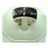 Image 1 : Navajo Multi-Stone Night Sky Men's Ring - Erwin Tsosie