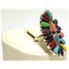 Image 2 : Navajo Multi-Stone Sterling Silver Women's Ring - Renee Williams