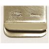Image 2 : Navajo Turquoise Sterling Silver Wolf Head Money Clip - Richard Singer