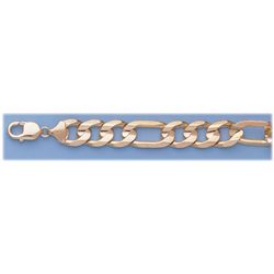 GENUINE 16\" 14K ITALIAN GOLD FIGARO CHAIN 95.60 gram