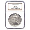 Image 1 : Certified Uncirculated Silver Eagle 1987 MS69
