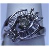 Image 1 : 26.20 CTW DIAMOND RING 14K WHITE GOLD