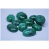 Image 1 : 96.70 CTW AFRICAN EMERALD CABUSHION LOOSE STONES