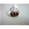 Image 1 : NATURAL 17.75 CTW GARNET RING .925 STERLING SILVER
