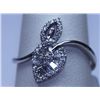 Image 1 : 11.00 CTW DIAMOND RING 14K WHITE GOLD
