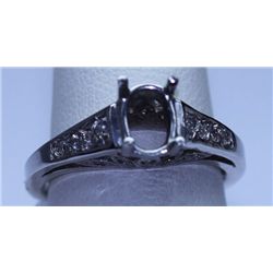 18.70 CTW DIAMOND LADY' RING 14K WHITE GOLD