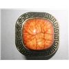 Image 1 : 45CTW ORANGE BRASS RING SIZE 6