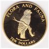 Image 1 : Bahamas $10 gold 1995, Bahama Parrot