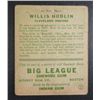 Image 2 : 1933 Goudey baseball card #96  HUDLIN Good Book value $165