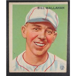 1933 Goudey baseball card #200 HALLAHAN EX O/C Book value $165