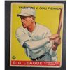 Image 1 : 1933 Goudey baseball card #118  PICNICH VG+ Book value $165