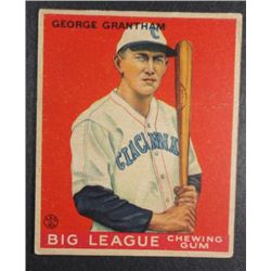 1933 Goudey baseball card #66  GRANTHAM VGEX Book value $165