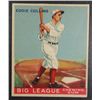 Image 1 : 1933 Goudey baseball card #42  EDDIE COLLINS VGEX  Book value $475