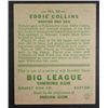 Image 2 : 1933 Goudey baseball card #42  EDDIE COLLINS VGEX  Book value $475