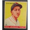 Image 1 : 1933 Goudey baseball card #28 BARTELL  VG Book value $250