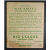 Image 2 : 1933 Goudey baseball card #28 BARTELL  VG Book value $250