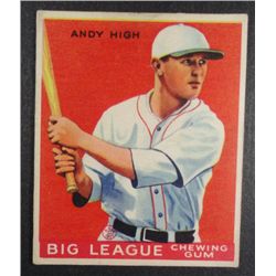 1933 Goudey baseball card #182  HIGH  EX Book value $165