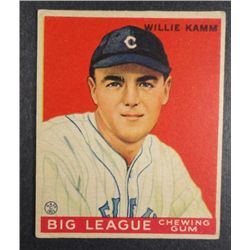 1933 Goudey baseball card #75  KAMM  EX Book value $165