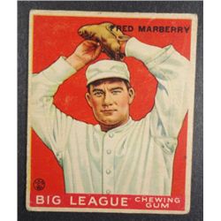 1933 Goudey baseball card #104  MARBERRY  VG+  Book value $165