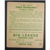 Image 2 : 1933 Goudey baseball card #104  MARBERRY  VG+  Book value $165
