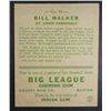 Image 2 : 1933 Goudey baseball card #94  WALKER  EX Book value $165