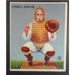 1933 Goudey baseball card #210  DAVIS  EX Book value $165
