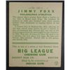Image 2 : 1933 Goudey baseball card #154 JIMMY FOX EX with paper wrinkle  Book value $1600