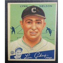 1934 Goudey baseball card #60  NELSON  VG+   Book value $160