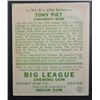 Image 2 : 1934 Goudey baseball card #8  PIET VG+   Book value $120