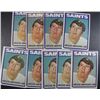 Image 1 : FAMILIAR FACE to a couple of todays stars:  10 ARCHIE MANNING ROOKIE CARDS EX or