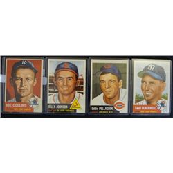 8 1953 TOPPS-# 9-21-28-31-46-89-92-112