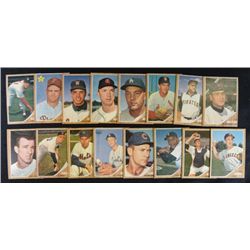 16  1962 Topps higher:#452-456-459-462-495-496-497-498-501-503-507-515-517-519-