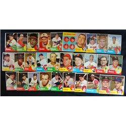 30  1963 Topps  avg EXMNT  #15-38-41-45-59-62-67-75-77-83-81-87-94-100-117-128-