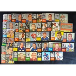 30 different 1962 Football cards VG/EX average  many solid EX GREAT START TO A