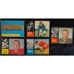 7 star cds 1962 Topps Football #5 BERRY EXMNT-151 KILMER RC VG-152 BRODIE EXMNT