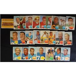 25  1960 Topps Football EX or better:9-34-40-41-45-46-49-53-