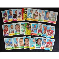 75 different 1968 Football cards ex or better many nmnt cards GREAT START TO A