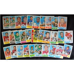 61 different 1968 Football cards ex or better many nmnt cards GREAT START TO A