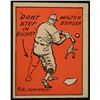 Image 1 : Schutter-Johnson Candy Co. Major League Secrets baseball card #12  DON'T STEP