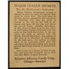 Image 2 : Schutter-Johnson Candy Co. Major League Secrets baseball card #10  MATHEWSON's