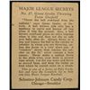 Image 2 : Schutter-Johnson Candy Co. Major League Secrets baseball card #27  GOOSE GOSLIN