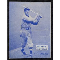 34/36 BATTERS UP baseball card #58   KNICKERBOCKER  EX BOOK VALUE $95