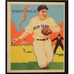 34/36 Diamond Stars baseball card #29   ROLFE/YANKEES   EX   BOOK VALUE $100